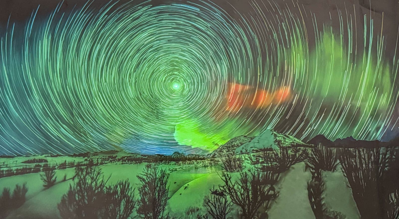 Aurora boreal — Colección Murguía