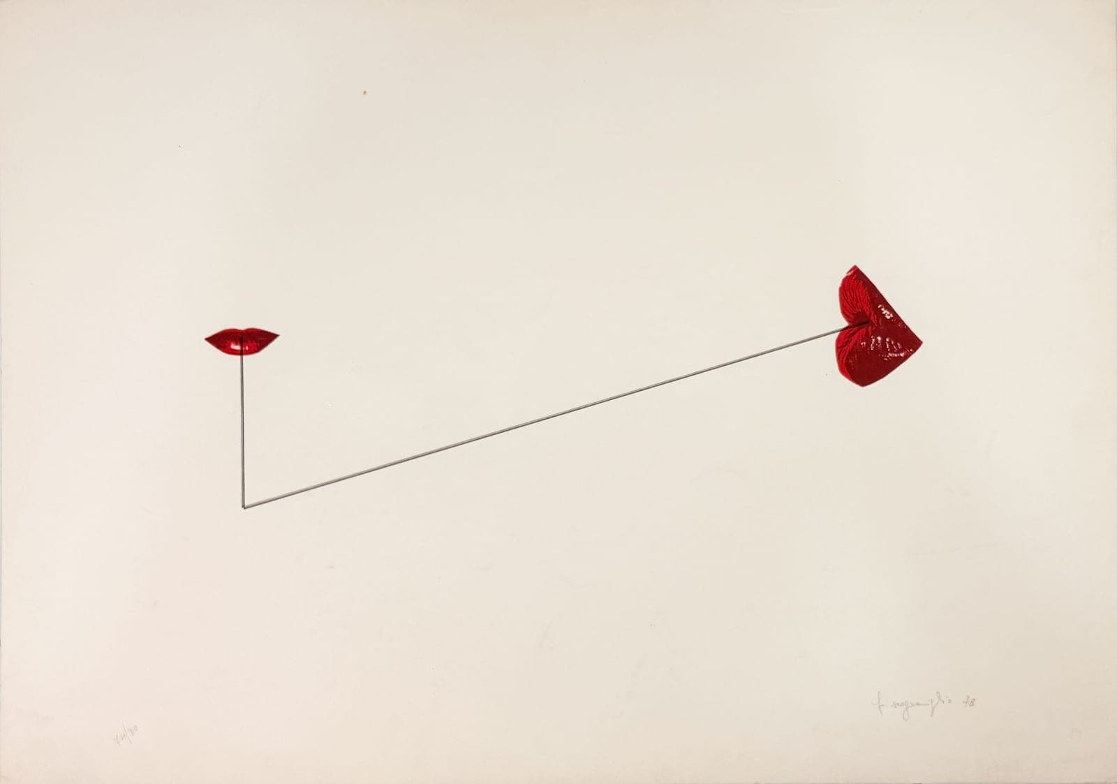 Corazón rojo — Colección Murguía