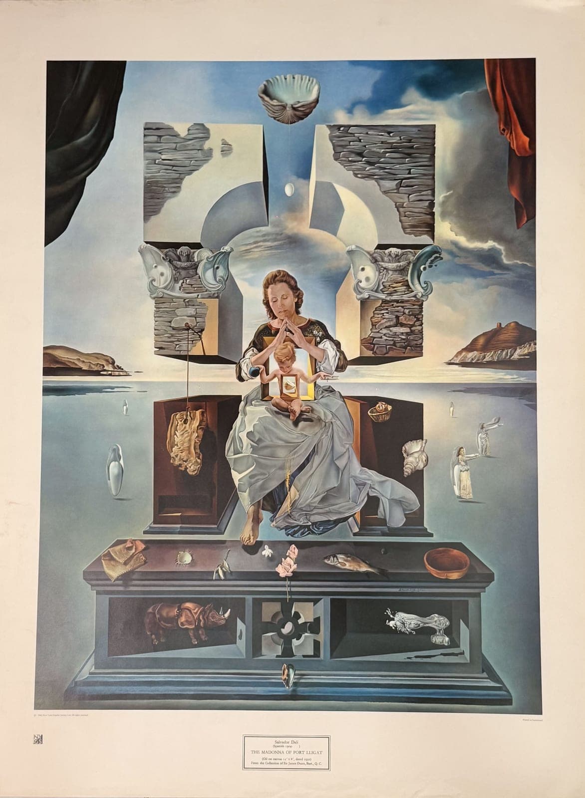 La Madonna de Port Lligat — Salvador Dalí (reproducción)
