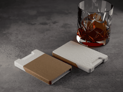 Billetera DUO bicolor impresa en 3D