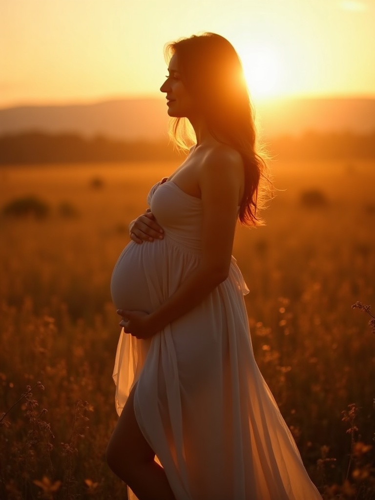 Sesión de fotografía de maternidad por Gii Studio en Saltillo